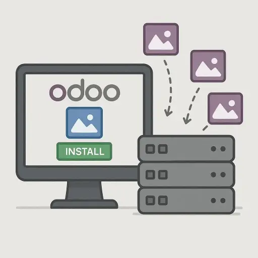 Settings: Installation apps Odoo