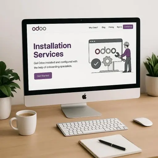 Installation of odoo hosting customer